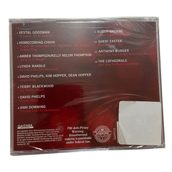 POSITIVELY GAITHER CHRISTMAS CLASSICS 12 TRACK ( CD, 2016) Sealed / New - Picture 2 of 3